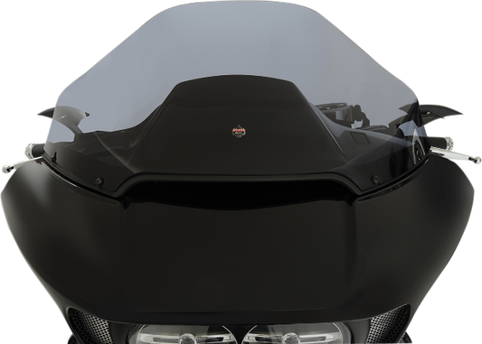Klock Werks 14" Dark Smoke Sport Flare Windshield for 2015-23 Harley Road Glide