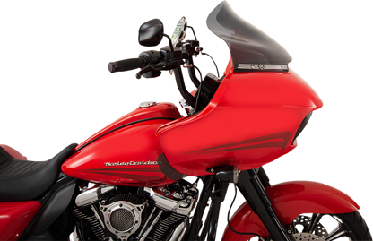Klock Werks 14" Dark Smoke Sport Flare Windshield for 2015-23 Harley Road Glide