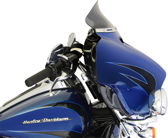 Klock Werks Flare Dark Smoke 5" Windshield fits 2014-2025 Harley Electra Glide