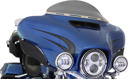 Klock Werks Flare Dark Smoke 5" Windshield fits 2014-2025 Harley Electra Glide