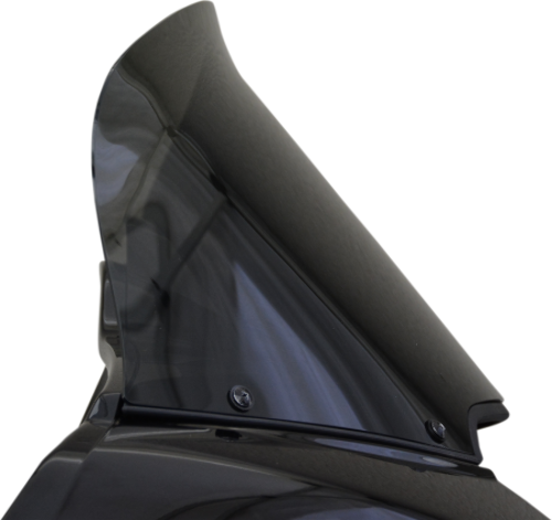 Wind Vest Dark Smoke 12" Motorcycle Windshield 15-19 Harley Touring Bagger FLTRU