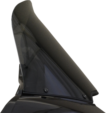 Wind Vest 14" Dark Smoke Motorcycle Windshield 15-19  Harley Touring Bagger FLTRU