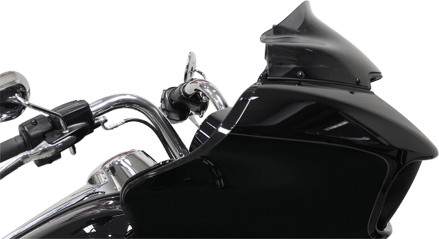 Klock Werks 9" Dark Smoke Flare Windshield for 2015-23 Harley Road Glide Models