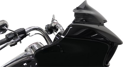 Klock Werks 9" Dark Smoke Flare Windshield for 2015-23 Harley Road Glide Models