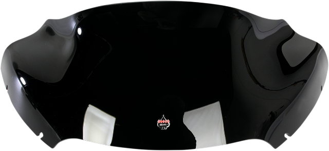 Klock Werks Black 9" Flare Fairing Windshield for 2015-25 Harley Touring Models