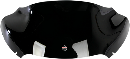 Klock Werks Black 9" Flare Fairing Windshield for 2015-25 Harley Touring Models
