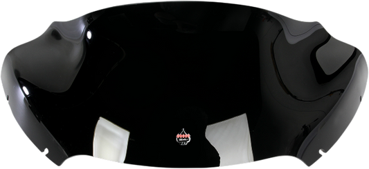 Klock Werks Black 9" Flare Fairing Windshield for 2015-25 Harley Touring Models