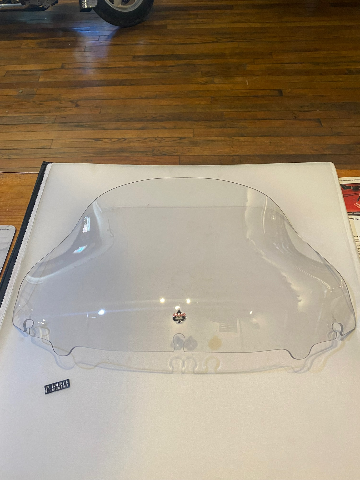 Klock Werks Flare 10.5" Clear Motorcycle Windshield fits 2014-23 Harley Touring