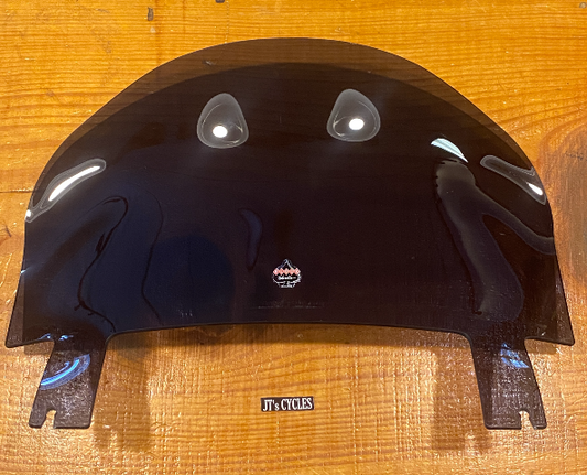 Klock Werks Dark Smoke 8" Flare Windshield for 2018-2021 Harley Sport Glide FLSB