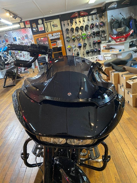 Klock Werks 11" Sport Dark Smoke Flare Windshield fits 2015-23 Harley Road Glide