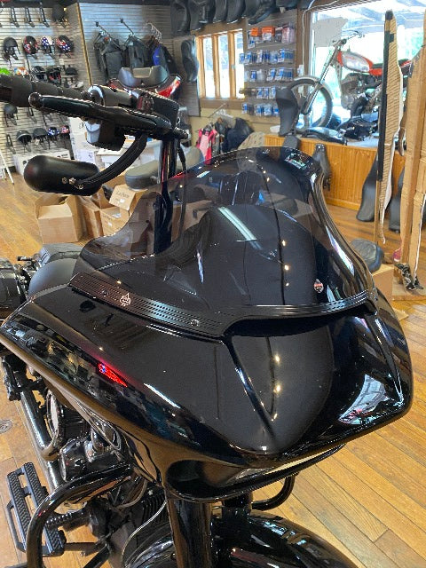 Klock Werks 11" Sport Dark Smoke Flare Windshield fits 2015-23 Harley Road Glide