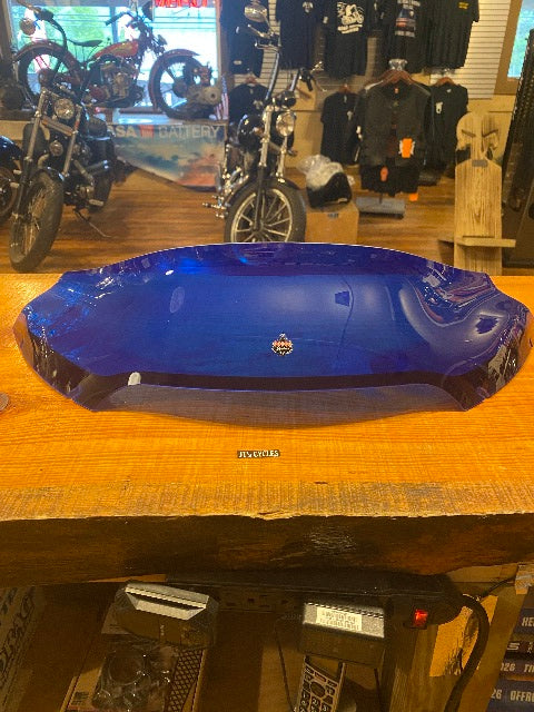 Klock Werks Kolor Flare 6" Blue Windshield for 2015-2025 Harley Road Glide FLTR