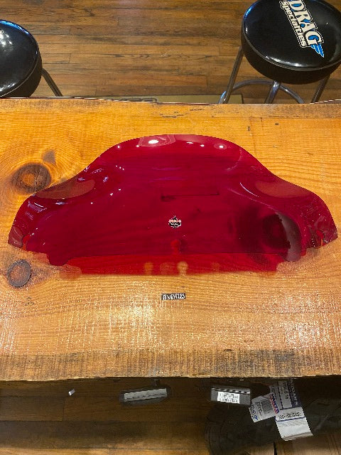Klock Werks Kolor Flare 6.5" Red Windshield fits 2014-2025 Harley Touring FLHT