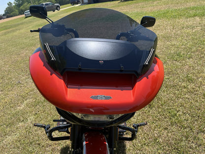 Klock Werks Sport Flare 12" Dark Smoke Windshield 2023-2025 Harley Road Glide