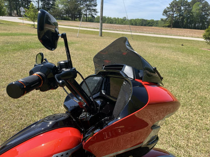 Klock Werks Sport Flare 12" Dark Smoke Windshield 2023-2025 Harley Road Glide
