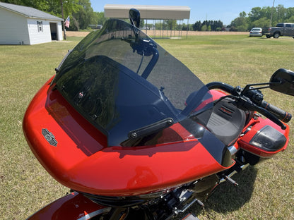 Klock Werks Sport Flare 12" Dark Smoke Windshield 2023-2025 Harley Road Glide