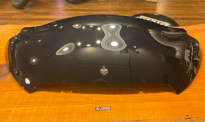 Klock Werks Sport Flare 8" Black Windshield fits 2023-2025 Harley Road Glide