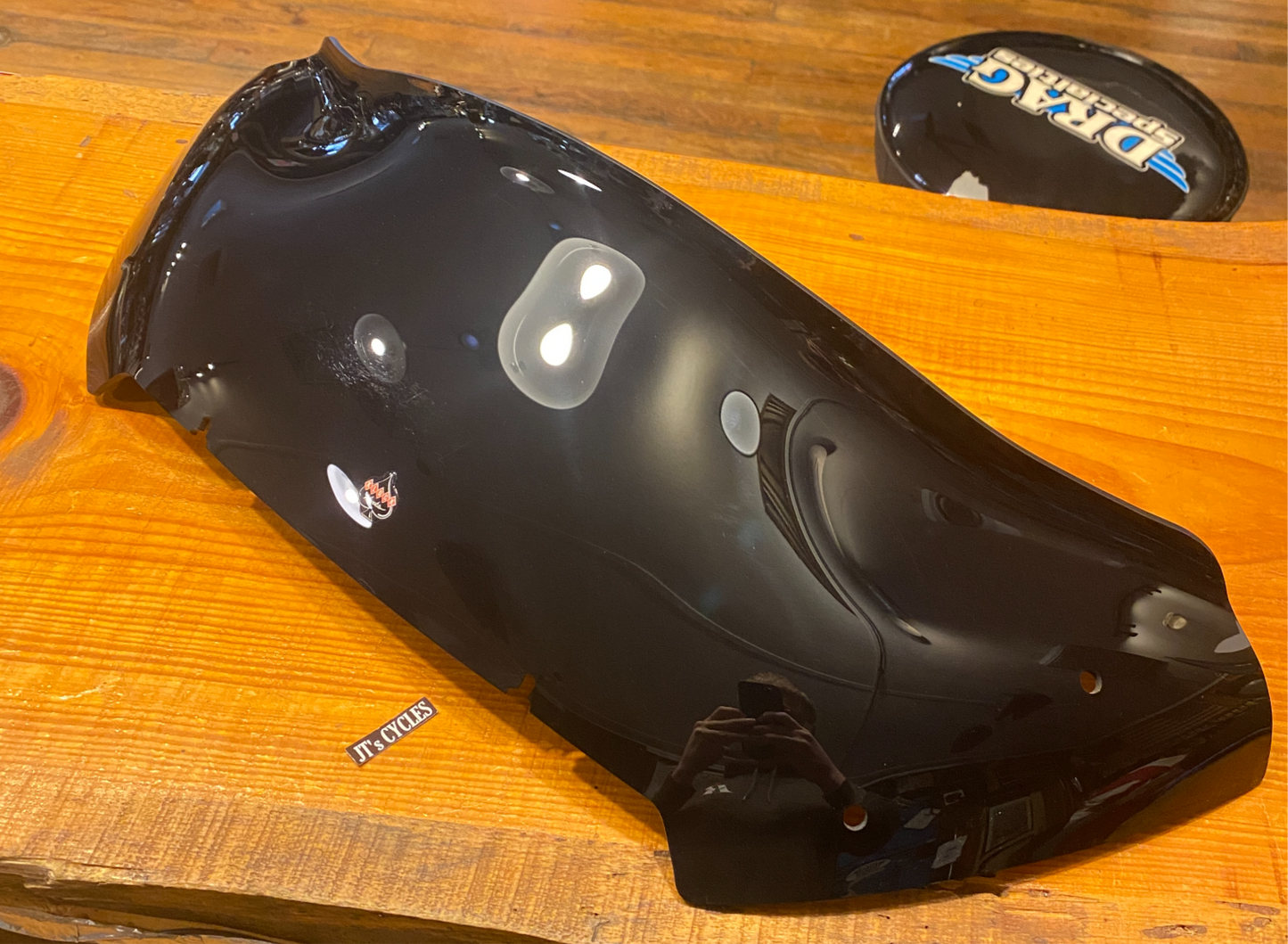 Klock Werks Sport Flare 8" Black Windshield fits 2023-2025 Harley Road Glide