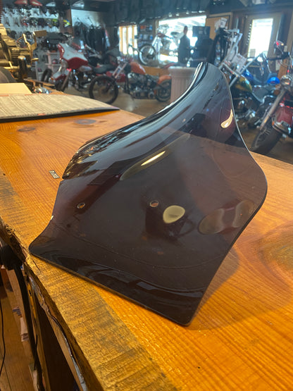 Klock Werks Flare 10" Dark Smoke Windshield for 2023-2025 Harley Street Glide