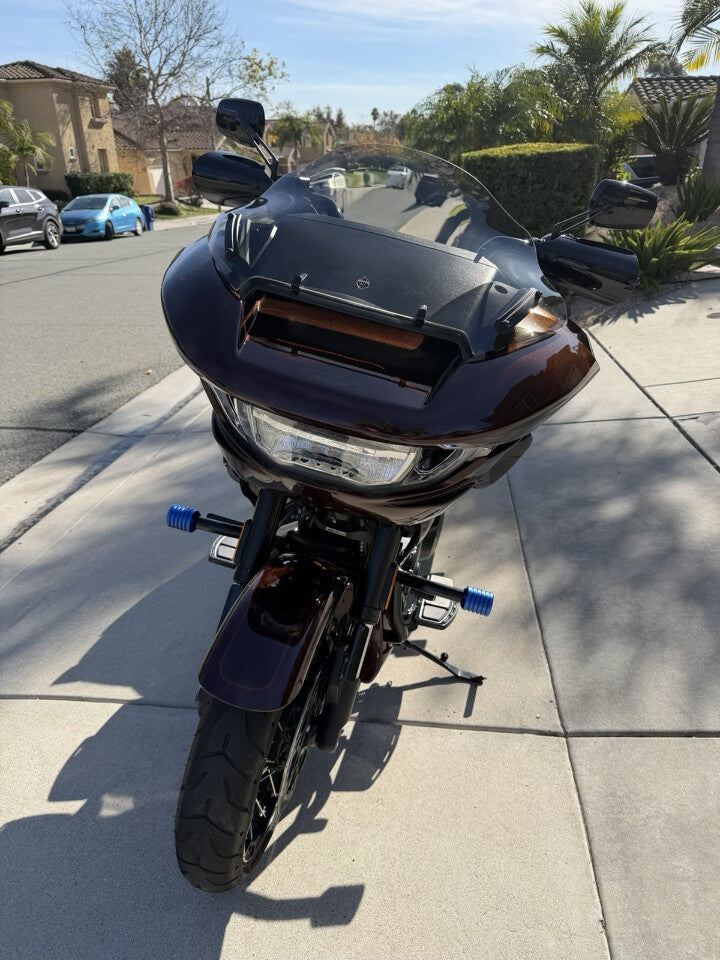 Klock Werks Sport Flare 11" Tint Windshield for 2023-2025 Harley Road Glide FLTR