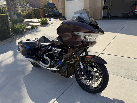 Klock Werks Sport Flare 11" Tint Windshield for 2023-2025 Harley Road Glide FLTR