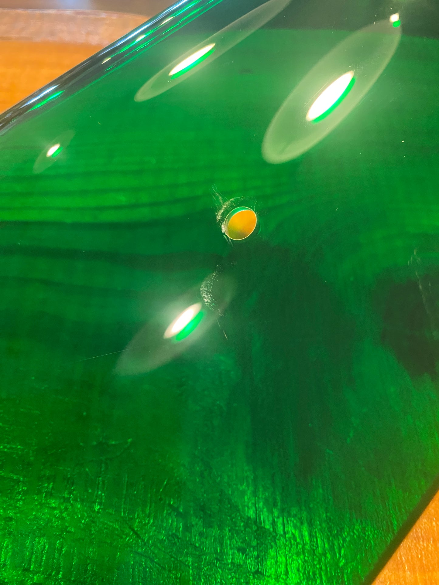 Klock Werks Kolor Flare 8" Green Windshield fits 2023-26 Harley Road Glide FLTR