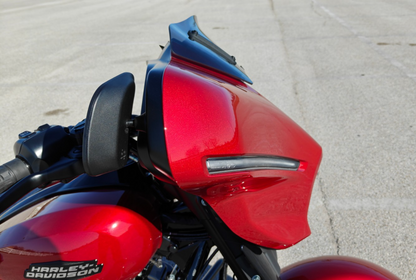Klock Werks Flare 6.5" Dark Smoke Windshield fits 2023-2026 Harley Street Glide