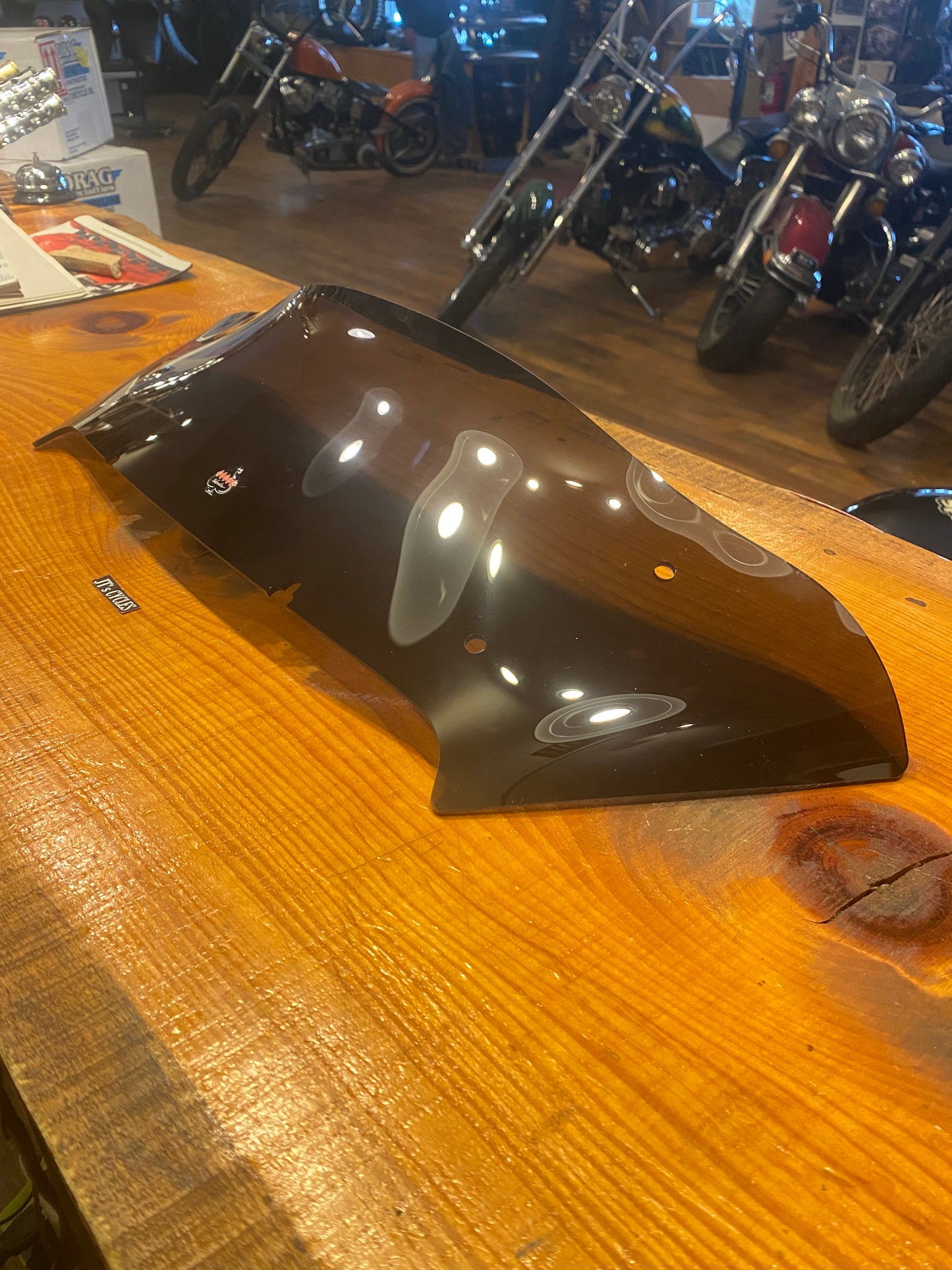 Klock Werks Kolor Flare 6.5" Bronze Windshield fits 2023-25 Harley Street Glide