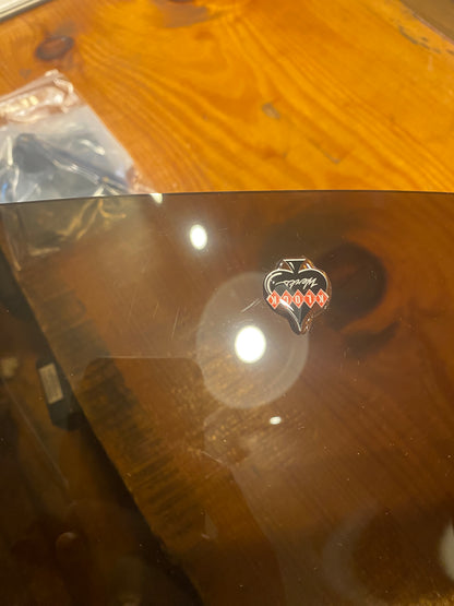 Klock Werks Kolor Flare 6.5" Bronze Windshield fits 2023-25 Harley Street Glide