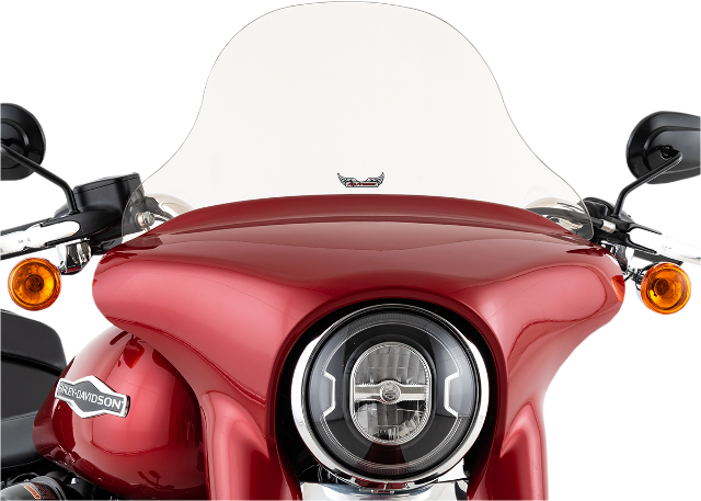 Slipstreamer 10" Tint Motorcycle Fairing Windshield 18-20 Harley Softail FLSB