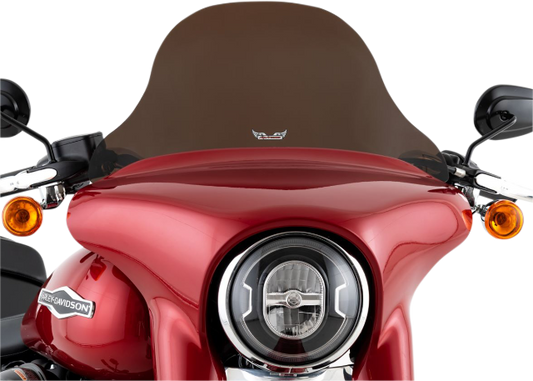 Slipstreamer 12" Dark Smoke Motorcycle Fairing Windshield 18-20 Harley Softail