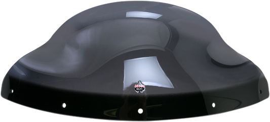 Klock Werks 9" Dark Smoke Flare Fairing Windshield 2009-2017 Kawasaki Vulcan