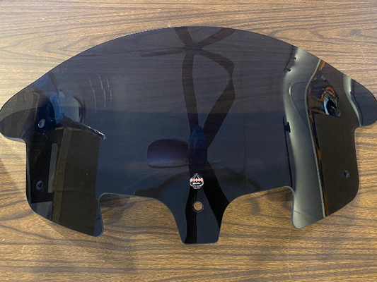Klock Werks Dark Smoke Flare 12" Fairing Windshield for 2014-21 Indian Chieftain