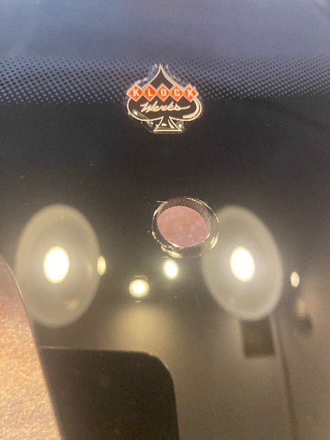 Klock Werks Flare 10" Dark Smoke Windshield 2014-25 Indian Chieftain Roadmaster