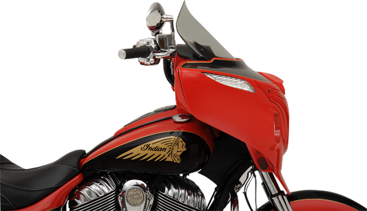 Klock Werks 14" Tint Flare Windshield fits 2014-2026 Indian Chieftain Roadmaster