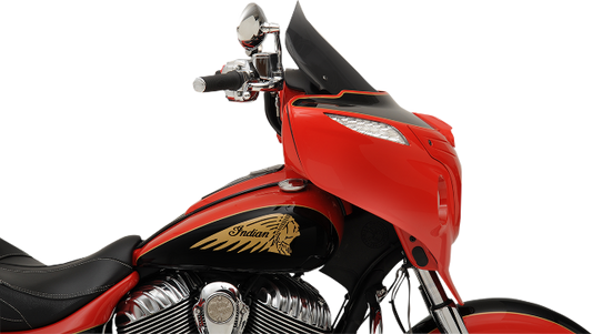 Klock Werks 14" Dark Smoke Flare Windshield fits 2014-2023 Indian Chieftain