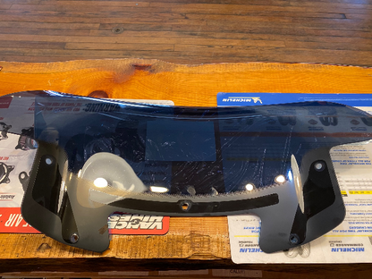 Klock Werks Flare 11" Dark Smoke Fairing Windshield 2020-21 Indian Challenger