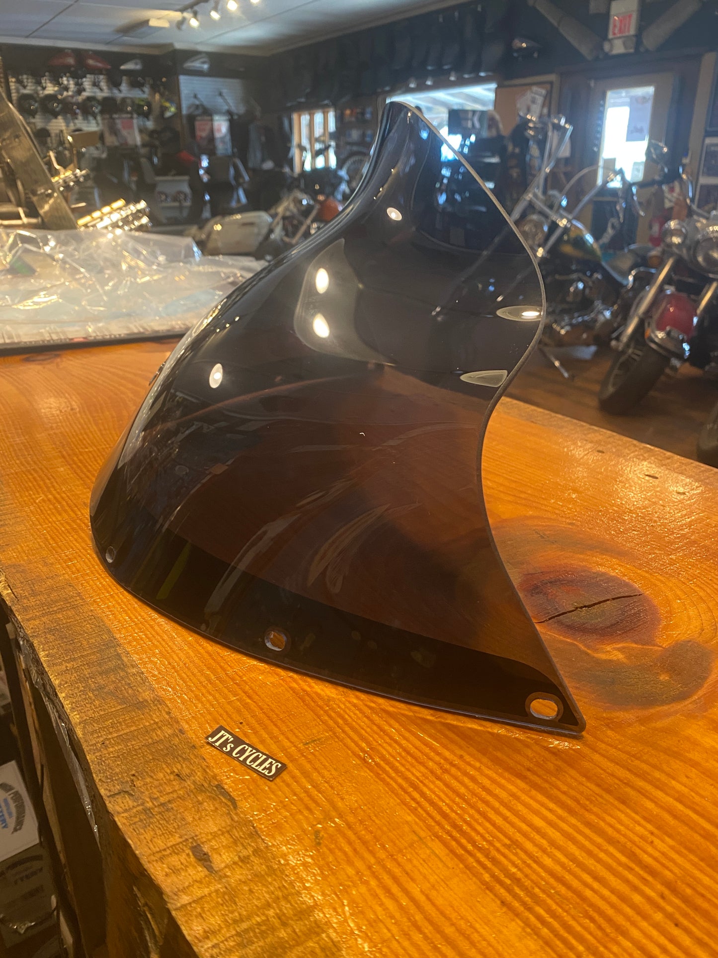 Klock Werks 11" Dark Smoke Flare Windshield for 20-25 Indian Challenger Pursuit