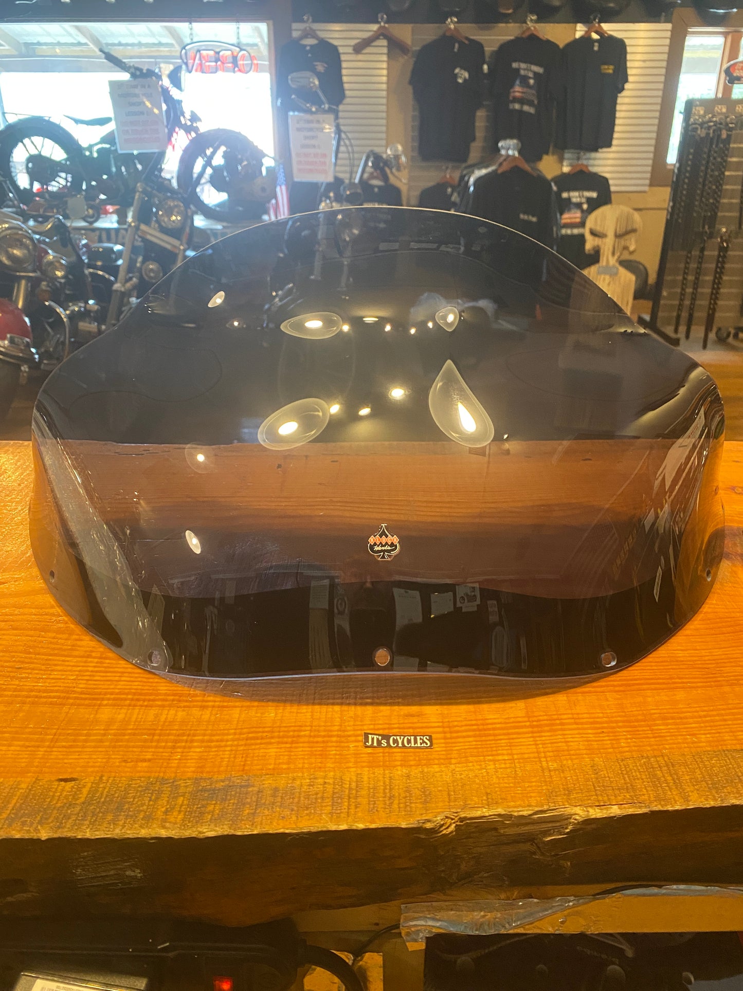 Klock Werks 11" Dark Smoke Flare Windshield for 20-25 Indian Challenger Pursuit