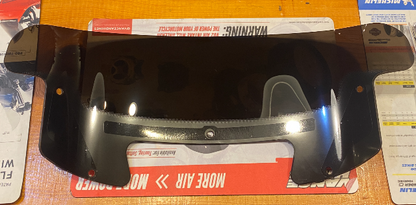 Klock Werks 8" Bronze Kolor Flare Windshield fits 2020-2023 Indian Challenger