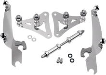 Memphis Shades Windshield Trigger Lock Fairing Mount Kit 88-06 Harley Springer