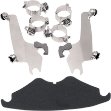 Memphis Shades Trigger Lock Windshield Mount Kit 02-11 Harley VRod VRSCAW VRSCA