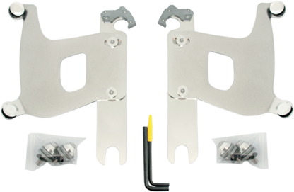 Memphis Shades Bullet Fairing Mount Kit 86-17 Harley Davidson FLST FLSTF FLSTN