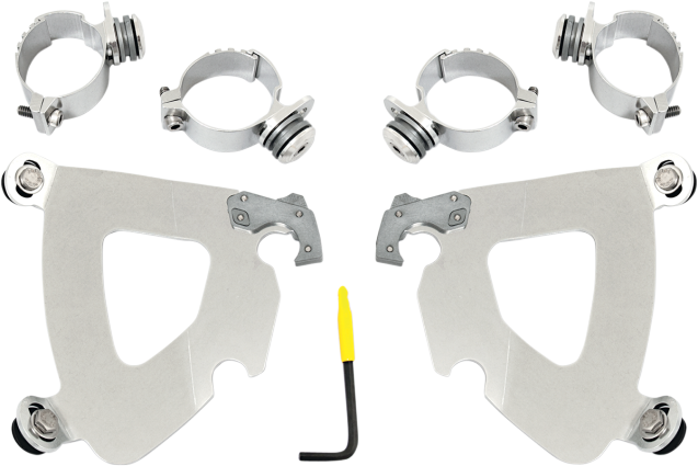 Memphis Shades Gauntlet Fairing Trigger-Lock Mount Kit 2006-24 Harley Street Bob