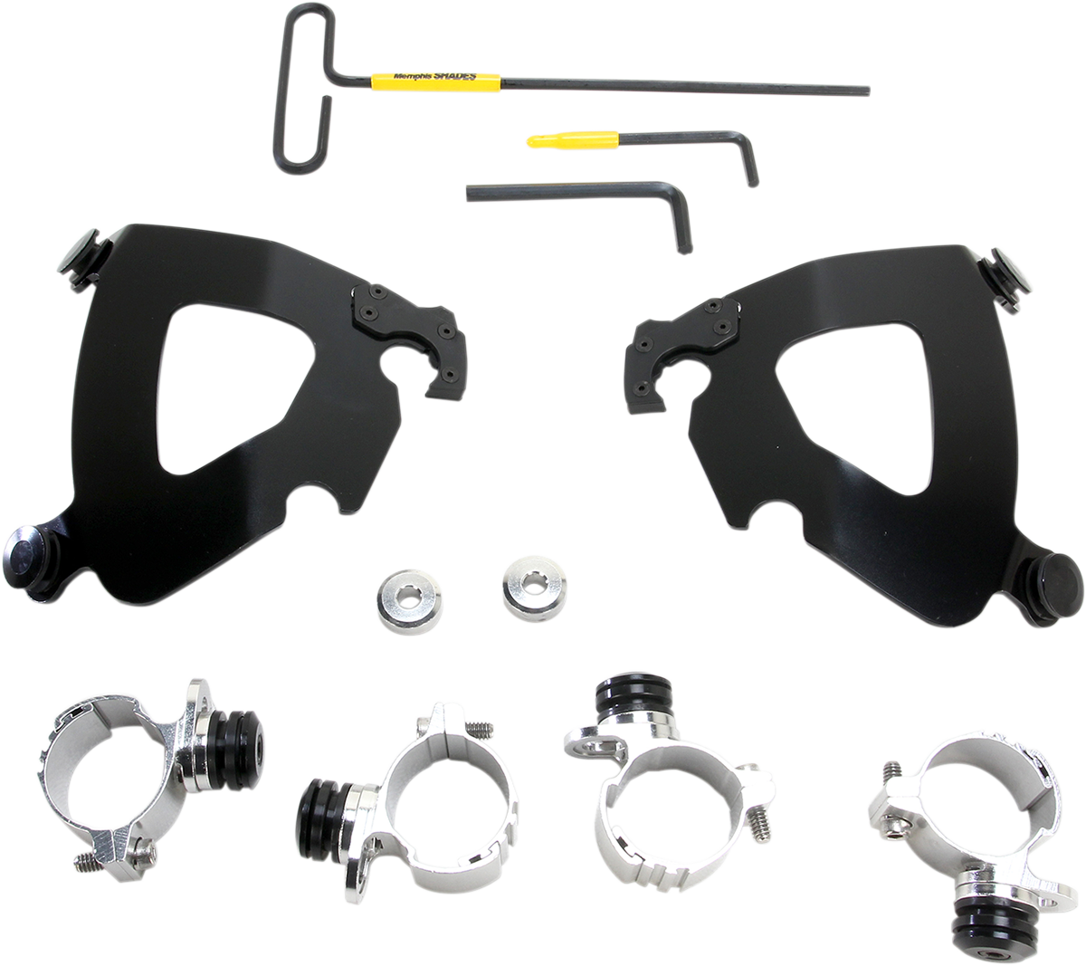 Memphis Shades Gauntlet Fairing & Black Mount kit 2011-2019 Harley Sportster XL
