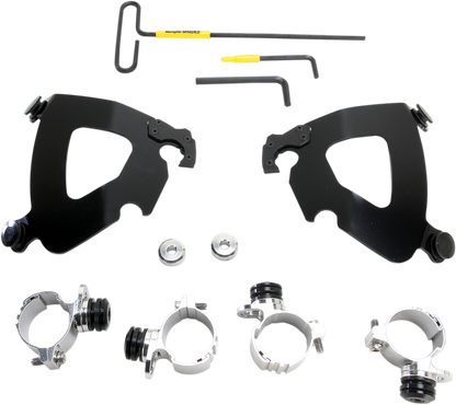Memphis Shades Gauntlet Fairing & Black Mount kit 2011-2019 Harley Sportster XL