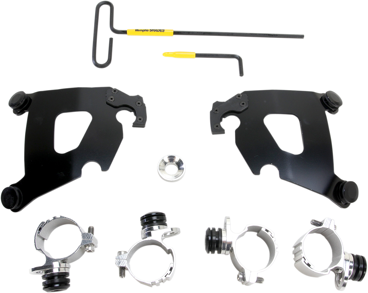 Memphis Shades Trigger Lock Cafe Fairing Mount Kit 2011-2019 Harley Sportster