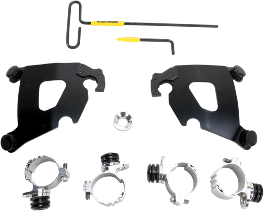 Memphis Shades Trigger Lock Cafe Fairing Mount Kit 2011-2019 Harley Sportster
