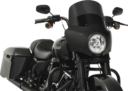 Memphis Shades Road Warrior Faring & Black Mount Kit for 99-19 Harley Touring