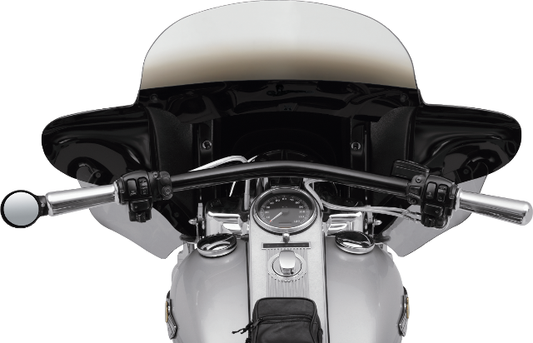 Memphis Shades Gloss Black Batwing Fairing fits 1986-2017 Harley Fat Boy Softail